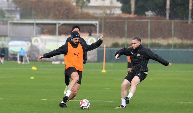 Alanyaspor’da Galatasaray maçı öncesi yoğun hazırlık