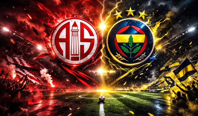 Antalyaspor- Fenerbahçe maçının ilk 11'leri belli oldu!