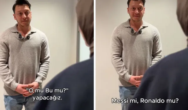 Mesut Özil‘den “Ronaldo mu Messi mi?” sorusuna beklenmedik cevap!
