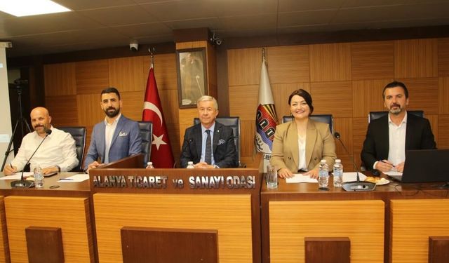ALTSO meclisinde Alanya ekonomisi masaya yatırıldı