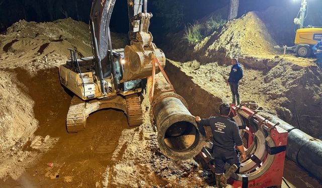 ASAT kesintisiz su için sahada: 3 noktada eş zamanlı altyapı çalışması