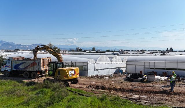 Serik’in içme suyu altyapısına ASAT'tan 213 milyonluk dev yatırım