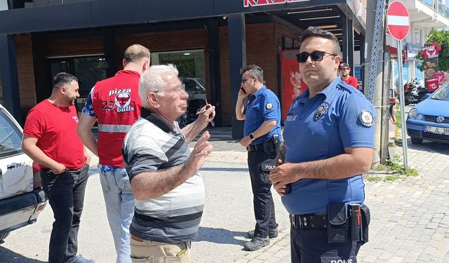 Kazaya neden oldu, üstüne trip attı: "Beni gördü, istese çarpmazdı"