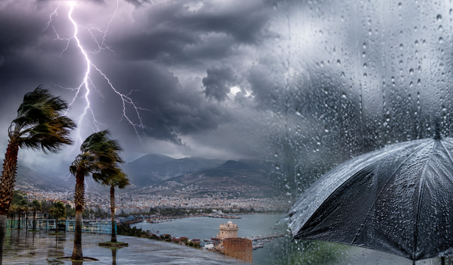 14 Mayıs Perşembe günü Antalya’ya yağış uyarısı
