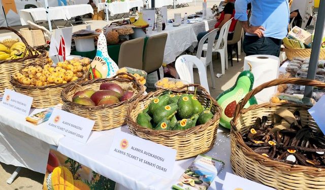 Antalya’daki robot yarışmasında Alanya’nın coğrafi işaretli lezzetleri ilgi gördü