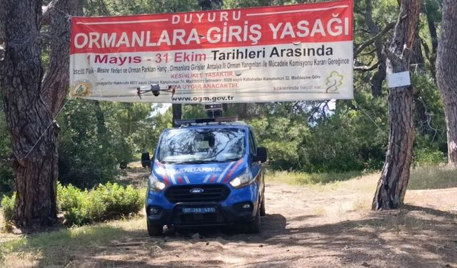 Antalyalılar dikkat: 31 Ekim’e kadar ormana girişler yasaklandı