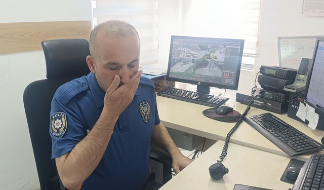 Helallik istedi, telsiz susmadı: Manavgat Emniyeti’nde duygusal veda
