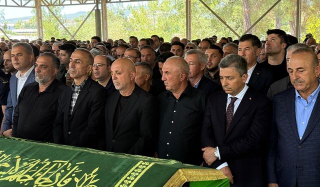 Mevlüt Çavuşoğlu’nun kardeşi Aydın Çavuşoğlu son yolculuğuna uğurlandı