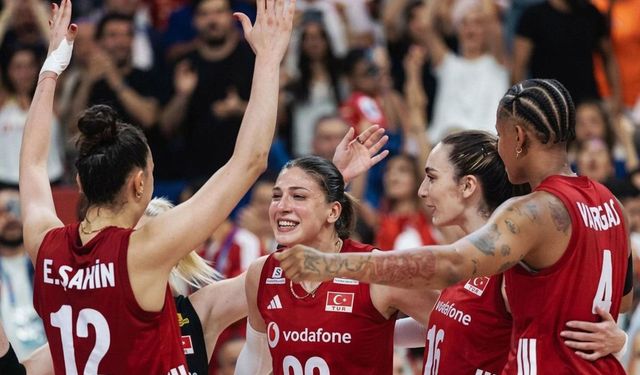 A Milli Kadın Voleybol Takımı, Almanya’yı 3-2 mağlup etti