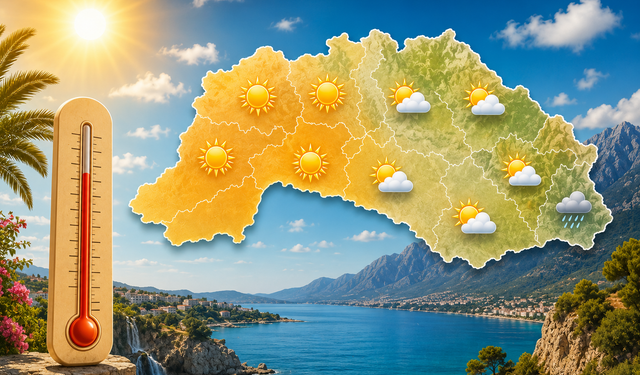 Antalya için 29 Temmuz’da yeni sıcak hava uyarısı! En sıcak ilçe belli oldu