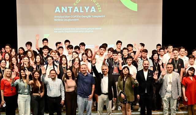 Antalya’dan COP31’e iklim köprüsü: Gençler ve kadınlar sahada