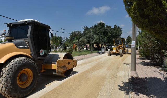 Duacı Mahallesi’nin yolları modern görünüme kavuşuyor