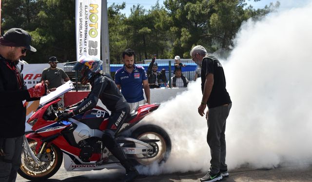Kepez’de Motodrag heyecanı: Şampiyona ikinci gününde