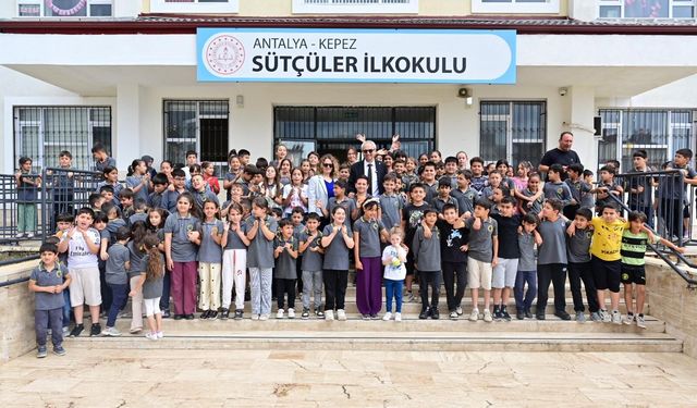 Kepez’de okul ihtiyaçlarına başkandan yerinde çözüm