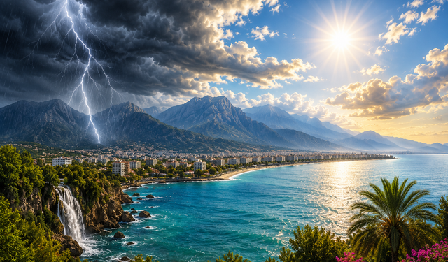 Meteoroloji uyardı: Antalya'ya yağışlar geri dönüyor