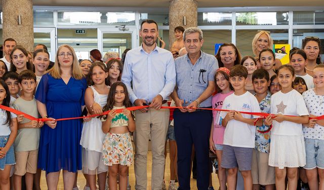 Manavgat'ta genç yeteneklerin eserleri görücüye çıktı