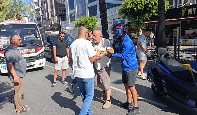 Aynı yerde 1 saat arayla ilginç tekrar! Manavgat'ta dikkat çeken kaza zinciri