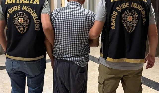 157 yıl hapis cezası vardı! Antalya’da 3 yıldır aranan hükümlü yakalandı