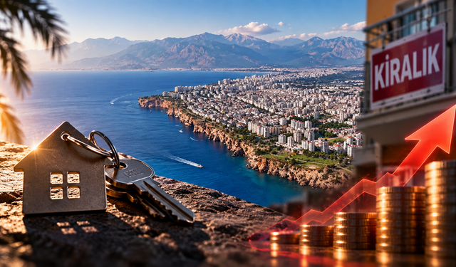 Antalya’da kiralar durmuyor! Ortalama kira bedeli 30 bin TL dayandı