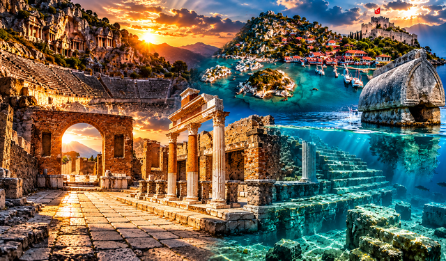 Anadolu’nun Pompeii’si Antalya’da! Yüzyıllardır toprağın altında