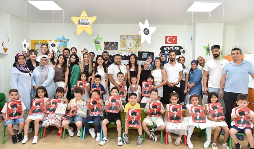 Kepez’in miniklerinden karne coşkusu