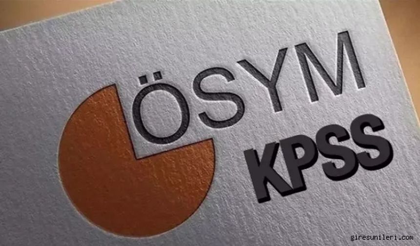 KPSS başvuruları başladı! Sonuçların açıklanacağı tarih belli oldu