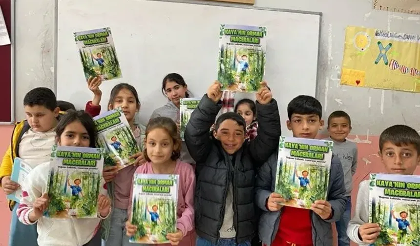 Bu kitap herkese kazandırıyor! İlkokul öğrencilerinden örnek proje