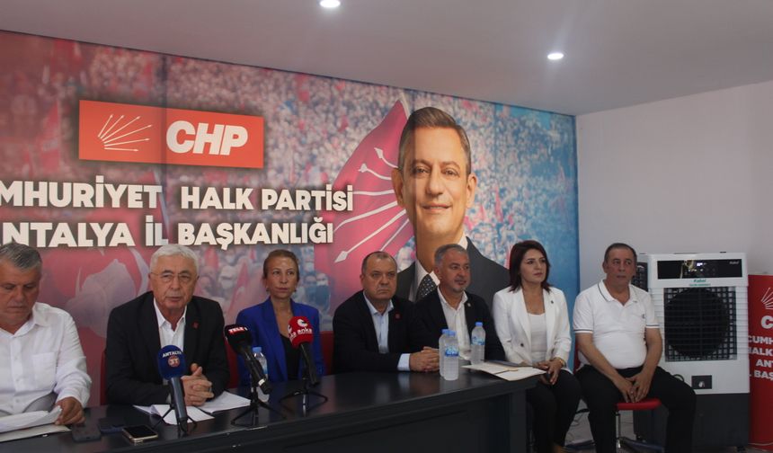CHP Başkan Böcek için Antalya’da: Destek yağdı