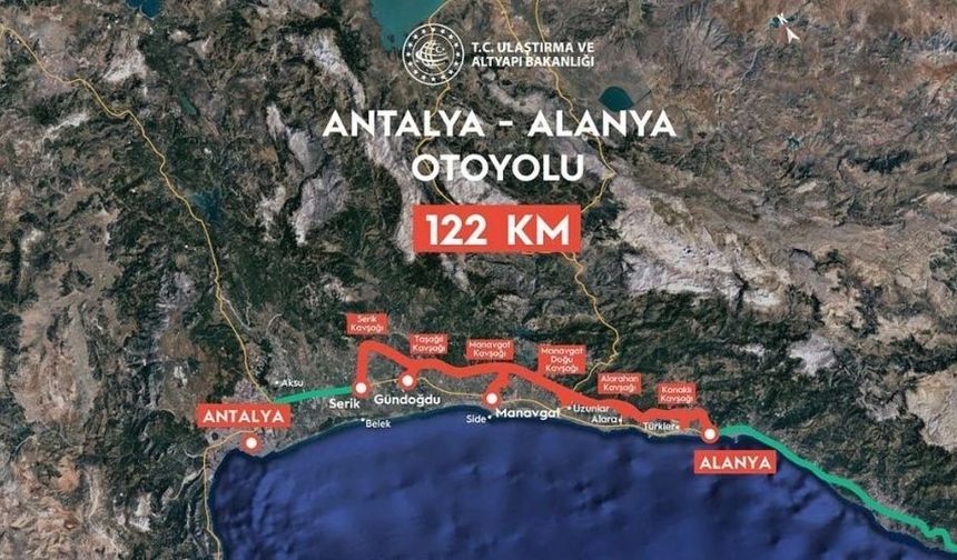 Antalya–Alanya Otoyolu’na köylülerden sert tepki: “Köylerimiz yok edilemez”