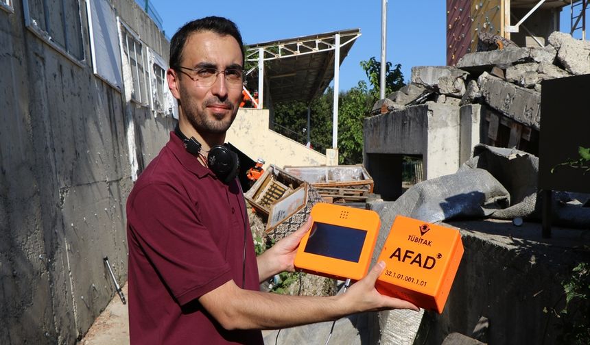 SDÜ depremde can kurtaracak akıllı cihaz tasarladı