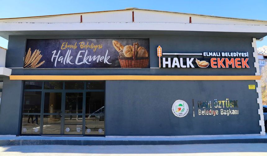 Başkan Öztürk duyurdu: Elmalı Halk Ekmek Projesi’nde sona gelindi