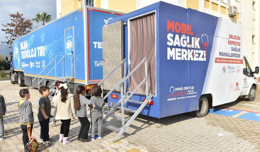 Kepez'de çocukların sağlığına dikkat ediliyor: Özel tarama yapıldı!