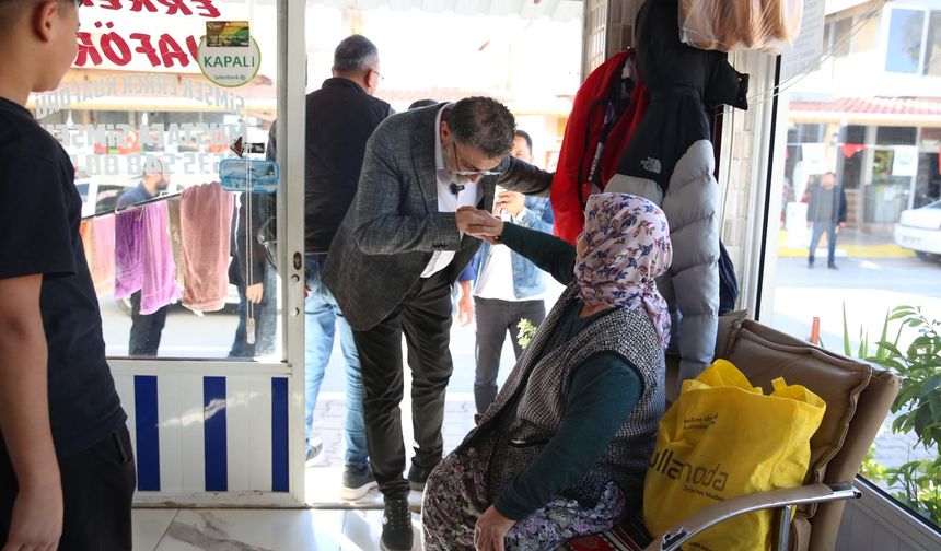 Serik Belediye Başkanı Kumbul'dan sosyal belediyecilik: Esnafları ziyaret etti