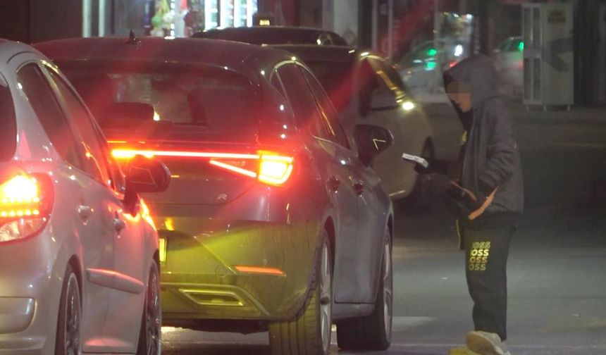 Aksaray’ın tüm kavşaklarını dilenciler sardı