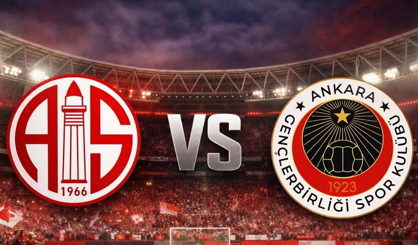 Antalyaspor Gençlerbirliği saat kaçta, hangi kanalda?