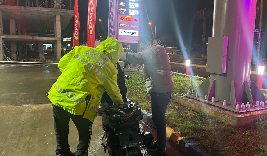 Kaza yaptı, alkollü olduğu ortaya çıktı!