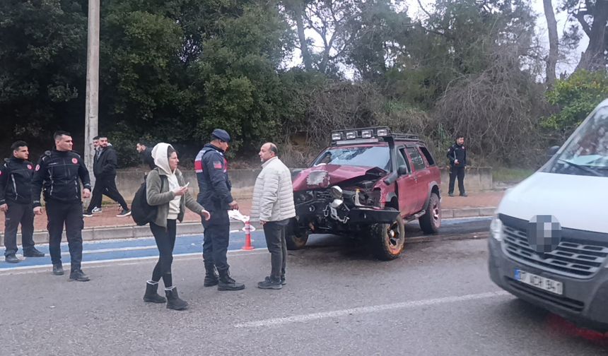 Alkollü sürücü kazaya neden oldu, 2 kişi yaralandı!