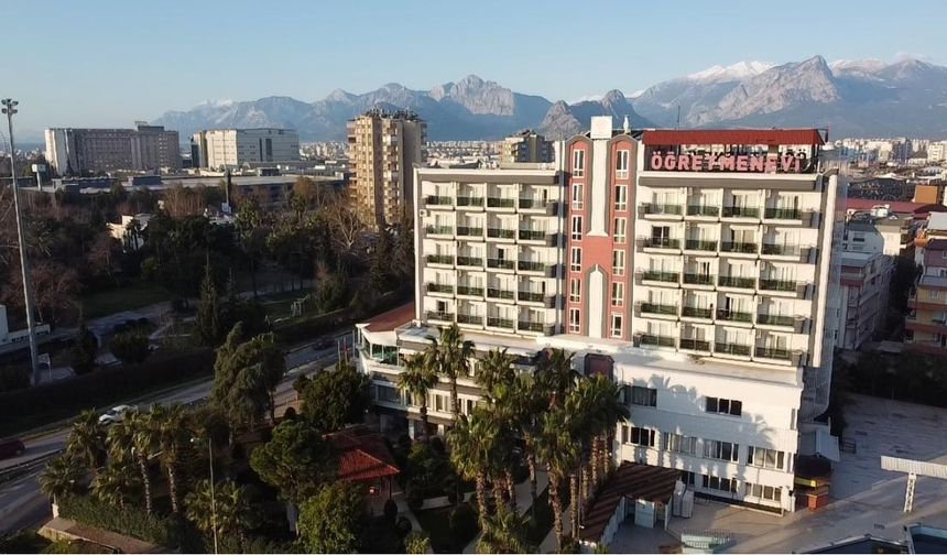 Antalya Öğretmenevi ihaleye çıkıyor! 14 kişilik personel alımı