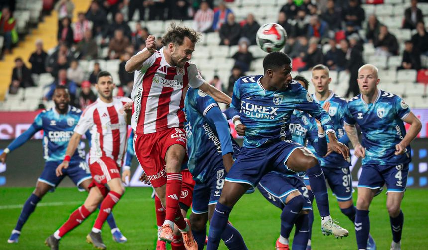 Maç sonucu: Antalyaspor 3-1 Samsunspor