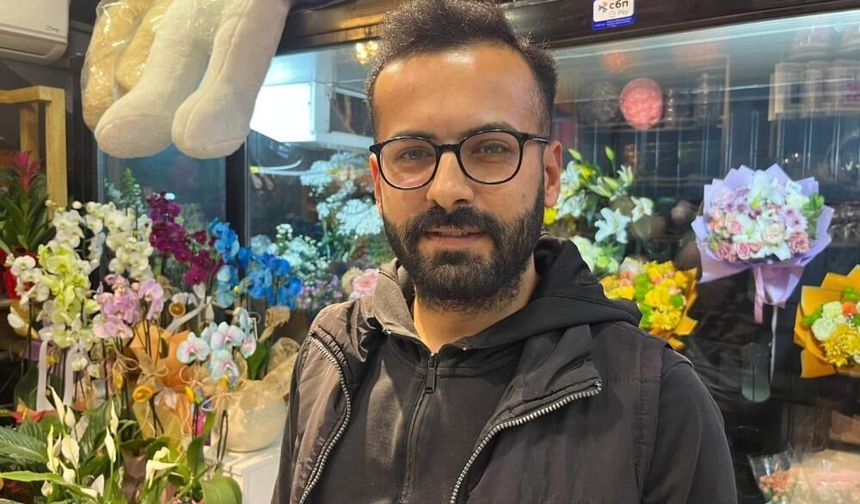 Çiçekçinin önündeki dev ayı çalındı: Ayının parasını SMA hastasına bağışlayacağız