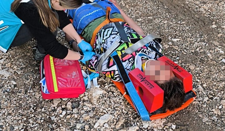 Doğa gezisinde canından oluyordu, ekipler zor yetişti!