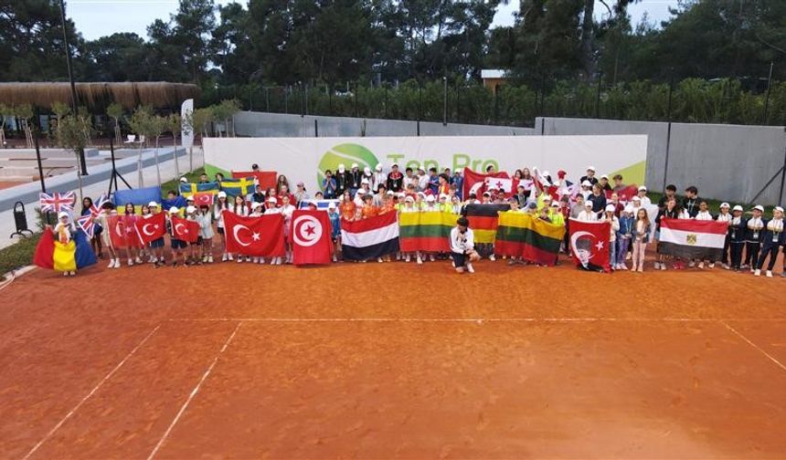 Genç tenis yıldızları 2026’da Kemer’de yarışacak