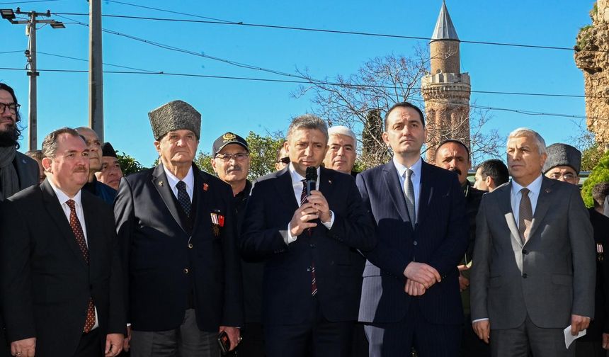 Kalekapısı’nda vefa töreni: Şehit Mustafa Haşmet unutulmadı