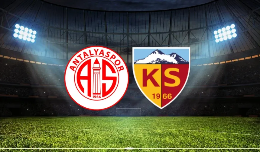 Kayserispor – Antalyaspor maçının hakemi belli oldu