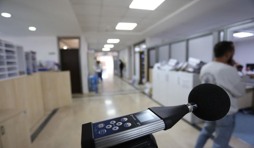 Kepez'den 26 noktada gürültü ve hava kalitesi denetimi