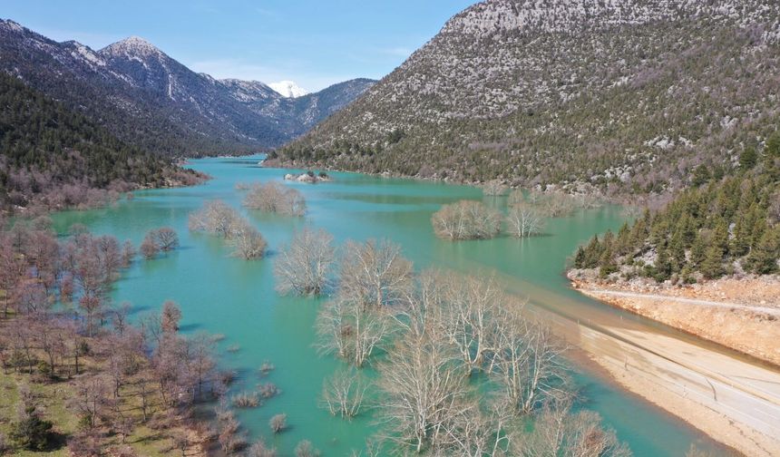 Antalya-Konya karayolunda son durum havadan görüntülendi!