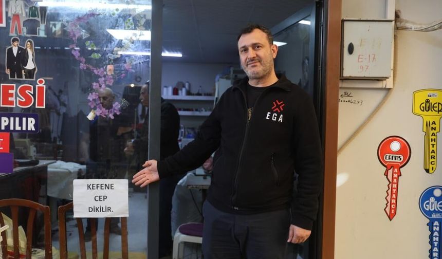 Bu da oldu: Cimrilere inat kefene cep dikti