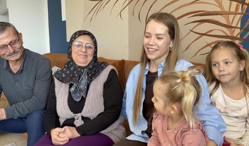 Görüntüler Antalya’dan: Ukraynalı gelinin abdest videosu viral oldu