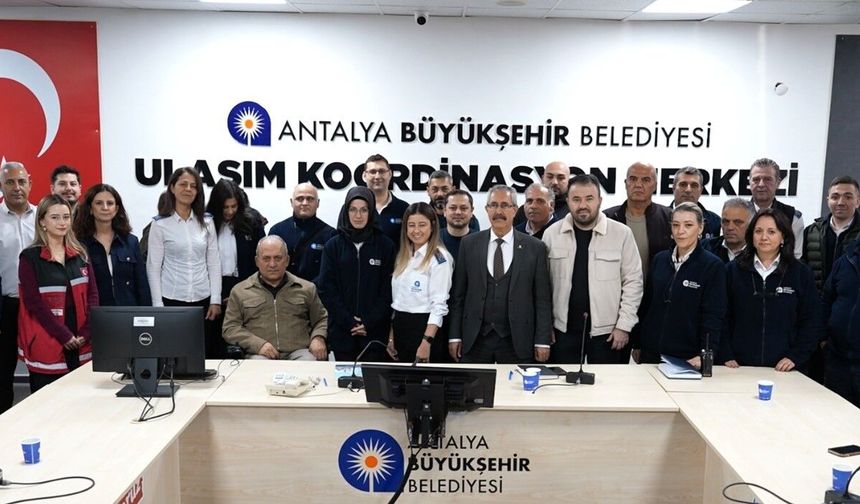 Antalya'da toplu taşımada yeni dönem: Her konuda bilgilendirme yapıldı!