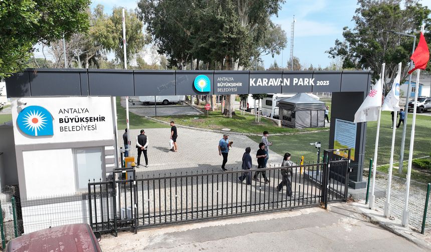 Karavan Park tatilcilerin gözdesi oldu